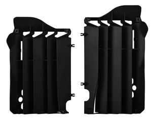 Aletines de radiador - Protectores negro