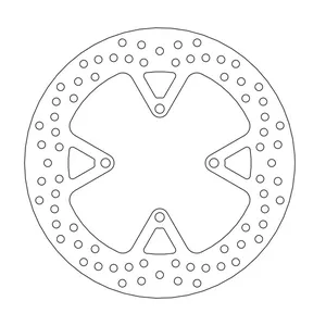 Rotor de freno serie Halo de Moto-Master