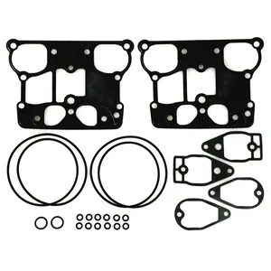 S&S, juego de juntas de la tapa de balancines. Para tapas S&S de aluminio mecanizado