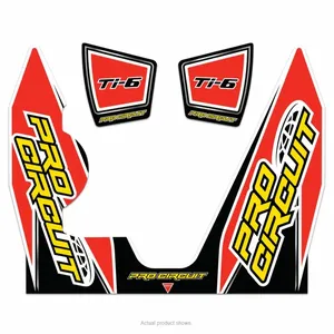 Exhaust decals - Kit de calcomanías con logotipo TI-6 doble