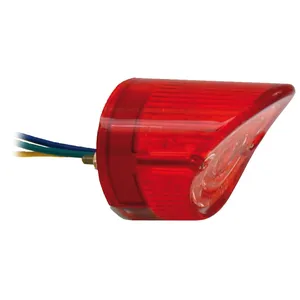 Sharknose luz trasera LED. Lente roja