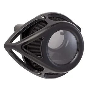 Arlen Ness, conjunto de filtro de aire Clear Tear. Negro
