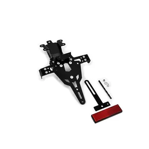 Soporte de matrícula Zieger Pro negro
