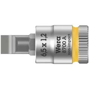 Puntera de vaso ranurada Wera Zyklop 1/4"