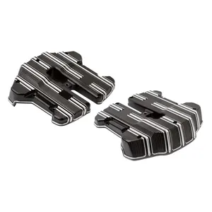 Arlen Ness, juego de tapas de balancines de 10 calibres. Negro