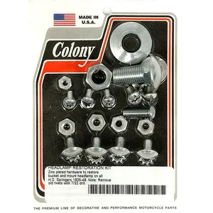 Colony, kit de montaje de faro. Zinc