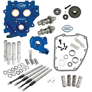 S&S, kit completo de cárter de levas con distribución por engranajes y levas 551GE