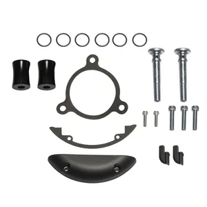 Arlen Ness, kit de fijación para filtro de aire invertido. Negro <span style="color: red;font-size: 0,5em">- PEDIDO ESPECIAL -</span>