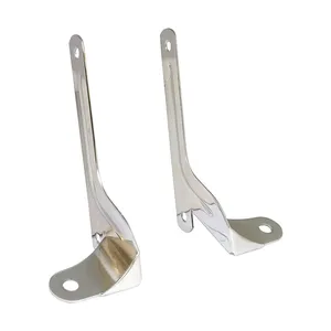 Kit de soporte para faro auxiliar / luz de paso. Cromado