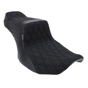 LePera, Asiento doble Tailwhip Double Diamond. Gripp. Negro