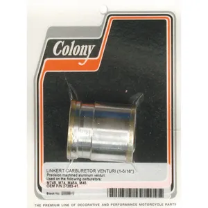 Colony, venturi para carburador Linkert de 1-1/2"