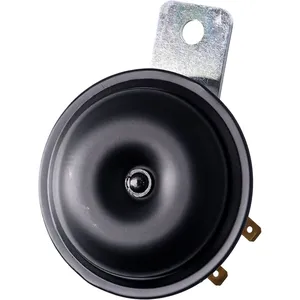 Mini bocina personalizada, 80 mm. 110 dB. Negro <span style="color: red;font-size: 0,5em">- PEDIDO ESPECIAL -</span>
