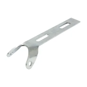 Bisagra universal para asiento individual, montaje redondo. Cromado