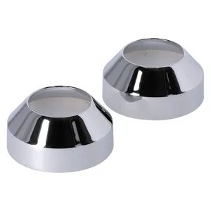 Fundas de horquilla, cromadas