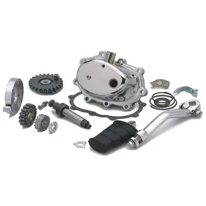 Kit de arranque por pedal, 4 velocidades. Cromado