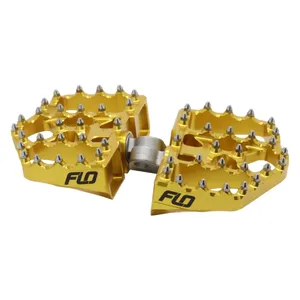 Flo Motorsports, estribos V4 BMX Mini. Dorado