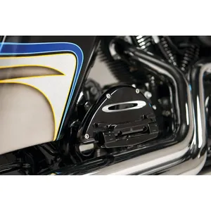 Arlen Ness, estribos de pasajero Deep Cut. Negro