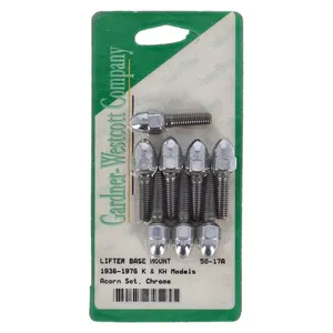 Kit de montaje de bloque de taqués GW. Acorn, cromado