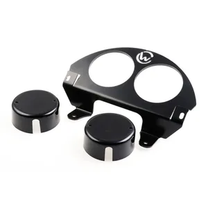 Cult-Werk, kit de cubierta del cuadro de instrumentos para Low Rider. Negro mate