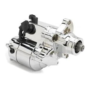 Motor de arranque de alto par de All Balls 1.4KW. Cromado