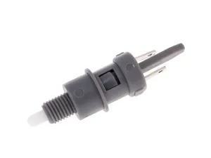 Interruptor de luz de freno trasero metálico para motocicleta Harley-Davidson