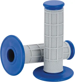 Puños Qualifier - media goma GRAY/BLUE
