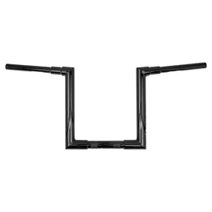 Burly, barra Jason de 1-1/2", elevación de 12". Negro