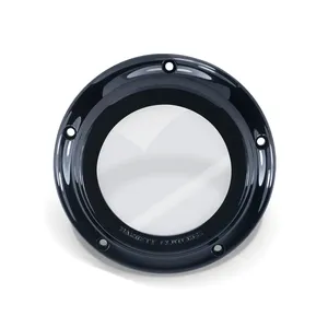Barnett, tapa derby transparente. Negro