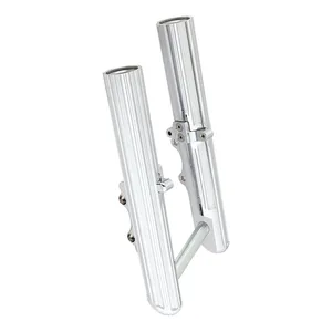 Arlen Ness, Hot legs doble disco de 10 calibres, cromado <span style="color: red;font-size: 0,5em">- PEDIDO ESPECIAL -</span>