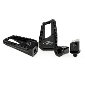 Kraus, estribos para pasajero Apex Edge. Negro