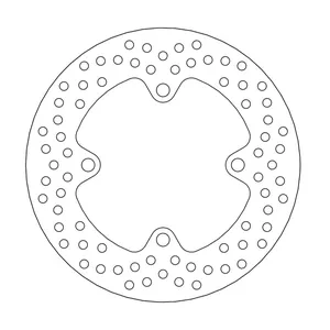 Rotor de freno serie Halo de Moto-Master