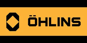 Alfombra Öhlins con logotipo para motocicleta