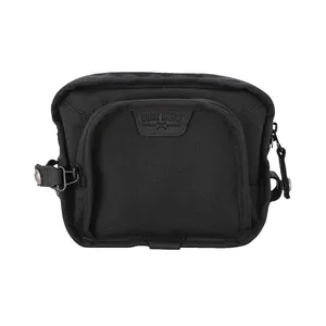 Bolsa de manillar Burly Voyager, Cordura negra