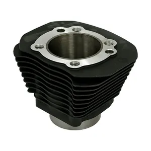 Cilindro de repuesto 1200 Sportster, delantero/posterior. Negro
