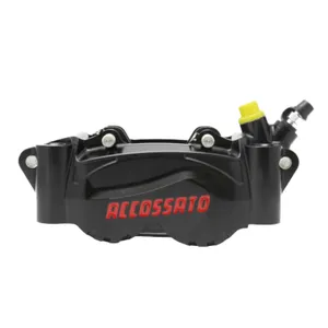 Accossato, pinza de freno radial de 108mm PZ012. Derecha. Negro