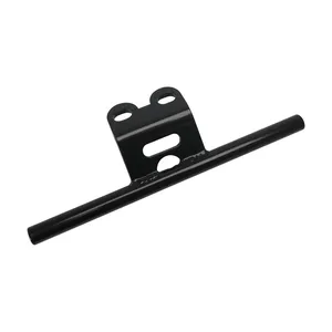 Soporte de intermitente delantero Westland Customs, 22cm. Negro