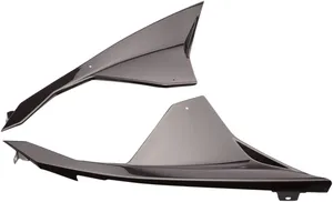 Replacement mudguard plastic - front 17-19 X3 black
