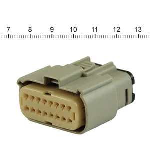NAMZ, conector Molex MX-150. Gris, hembra, 16 pines