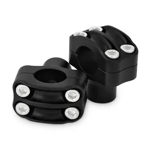 Burly, kit de elevadores Reaper. 1.5" de altura. 8 tornillos, 2 piezas. Negro