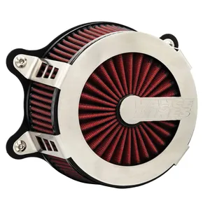 Vance & Hines, Conjunto de filtro de aire Cage Fighter. Cepillado