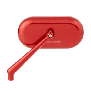 Arlenn Ness, Espejo Oval Forjado. Derecho, Rojo
