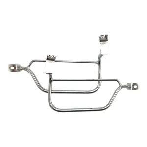 Soporte de alforjas Longride, cromado