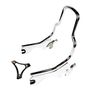 Kit de barra trasera 12" vertical. Cromado