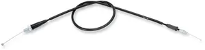 Cable de acelerador con funda de vinilo negro para motocicleta