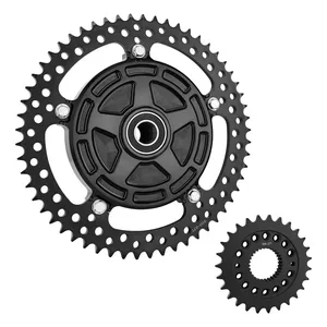 Arlen Ness, Kit de conversión de cadena de transmisión Jagged Cush, Todo Negro
