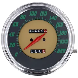 Velocímetro FL, cara '48-61', verde. 1:1 kmh