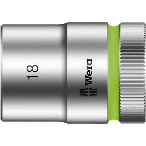 Llave de vaso Wera Zyklop 1/2" - Métrica 18.0