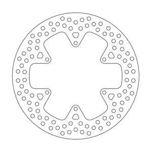 Rotor de freno serie Halo de Moto-Master