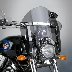 Parabrisas corto NC SwitchBlade® Quick Release Windshield Shorty® tintado