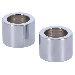 Paughco, separador de eje cromado de 1"